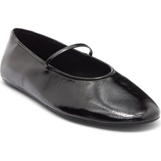 Jeffrey Campbell Dancerina Mary Jane Ballet Flat in Black Patent at Nordstrom, Size 5.5