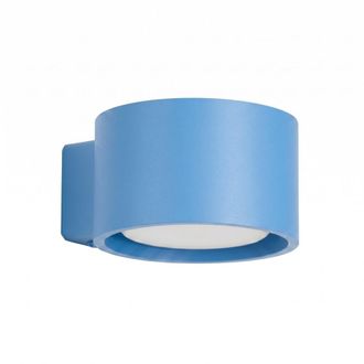 Sollux Lighting Aplique azul claro aluminio alt. 6 cm