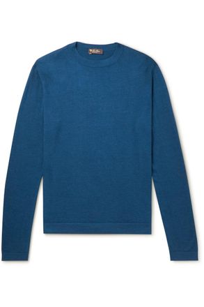 Loro Piana Cashmere and Silk-Blend Sweater