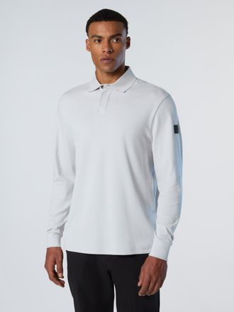 North Sails Polo Shirt Interlock met lange mouwen