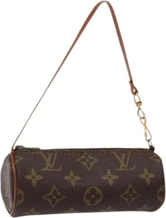 Louis Vuitton Pre-owned Mini Bags, female, Brown, Size: ONE SIZE Pre-owned Canvas Mini Bag