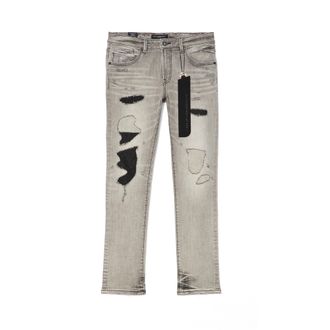 Cult of Individuality Rocker Slim Straight 602 Jeans In Lunar