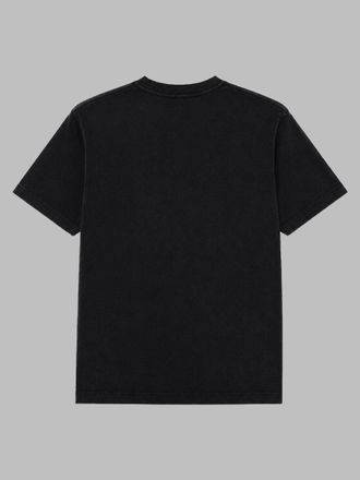 Casablanca Egypt Print Organic Cotton T-Shirt - Black