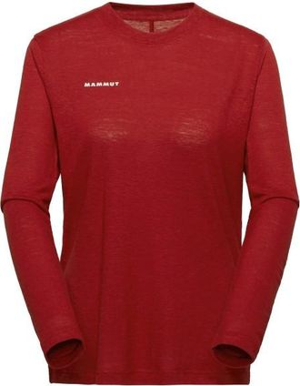 Mammut Massone Light Longsleeve Longsleeve f&uuml;r Damen | rot