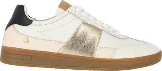 Fred De La Bretoniere Leren Sneaker Zazza Ella - Dames - Sneakers - Wit - 38 EU - Schoenen
