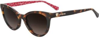 Love Moschino MOL079/S 2VM/HA Womens Sunglasses Tortoiseshell Size 52