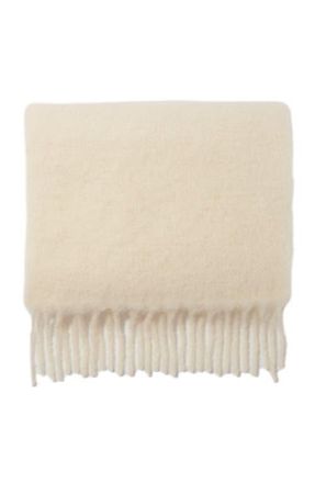 Maje Alpaca blend scarf in Ecru at Nordstrom