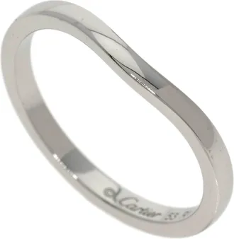 Cartier Platinum 950 Band Ring (Pre-Owned)