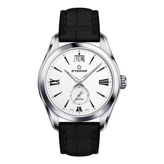 Eterna Kon Tiki Horloge - Dames - Horloges - Zwart - ONE Size - Leer - Accessoires