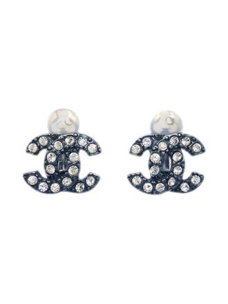 Chanel 2004 CC-logo clip-on earrings - Silver