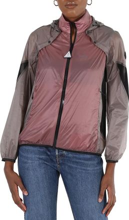 Moncler Ladies Dark Pink Mesquier Nylon Jacket, Brand Size 0 (X-Small)