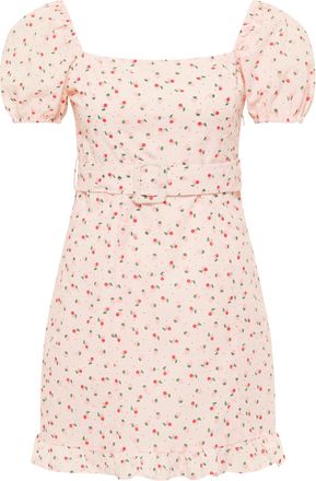 Mymo Mini-jurk met korte mouwen Dames roze