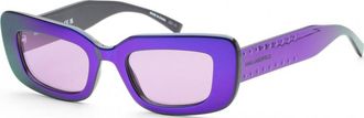 Karl Lagerfeld Womens KL6164S 50 500 Sunglasses - Purple - One Size