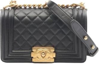 Chanel Pre-owned Vintage Shoulder Bag - Dames - Vintage Schoudertas - Zwart - ONE Size - Vintage