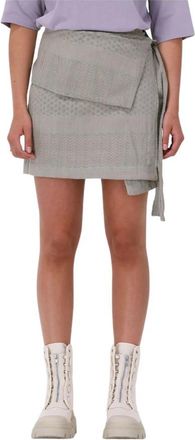 Rough Studios Beige Compton Skirt Damesmode - Dames - Korte rokken - Beige - XS - Rokken