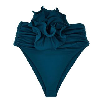 Magda Butrym Bikinis, female, Blue, XS, Swim Bottom 01