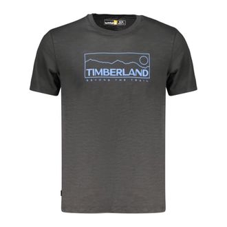 Timberland Outdoor Tops, male, Black, Size: 2XL Short-sleeved T-shirt