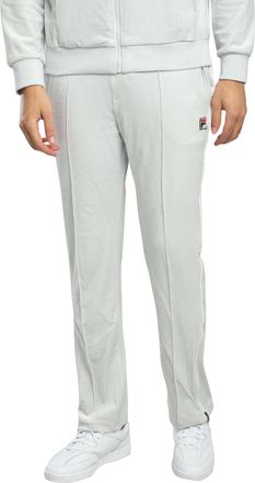 Fila Fio Velours Rechte Joggingbroek, Blauw