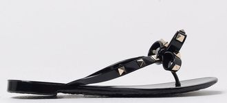 Valentino Garavani Infradito Rockstud Valentino Garavani in gomma con fiocco