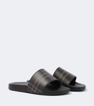 Burberry Sandalias con Burberry Check