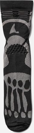 Roa Bones Logo Q-skin Technical Crew Socks Black