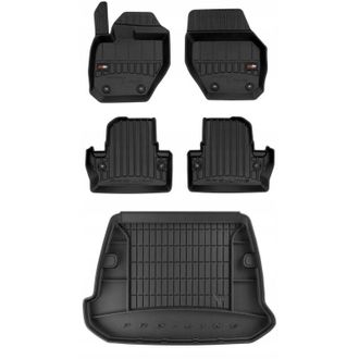 OEM Set Alfombrillas Goma 3d Volvo S60 2 Sedan 2010-2018 Zn, Zw