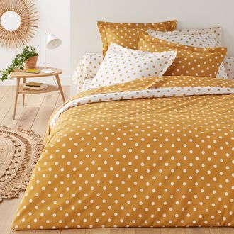 La Redoute Interieurs Dekbedovertrek in zuiver katoen met stippenprint, Clarisse