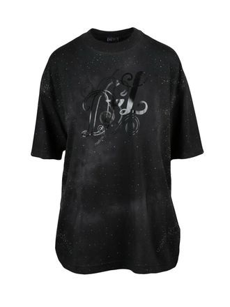 Diesel Black Cotton T-Shirt