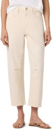 Joe's High Waist Ankle Barrel Leg Jeans in Ecru at Nordstrom Rack, Size 32