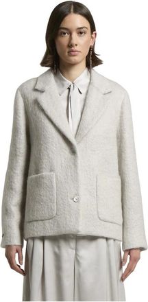 PESERICO A01242 Jas - Dames - Blazers - Beige - M - Jassen