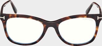 Tom Ford Blue Light Blocking Acetate Square Glasses