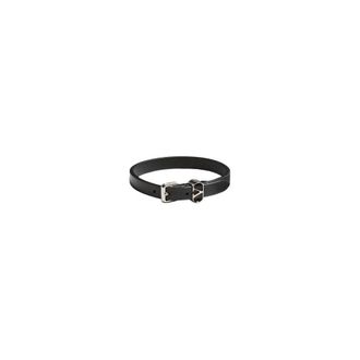 Valentino Garavani Bracelets, male, Black, Size: ONE SIZE Ovalette Calfskin Bracelet