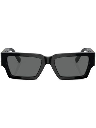 Versace Occhiali da sole squadrati Medusa - Nero