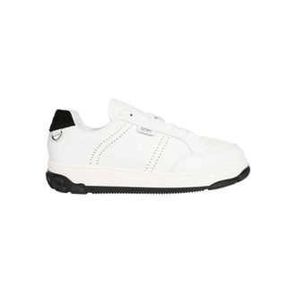 GCDS Gcds, Schoenen, Heren, Wit, 40 EU, Leer, Cowhide Low-top Sneakers