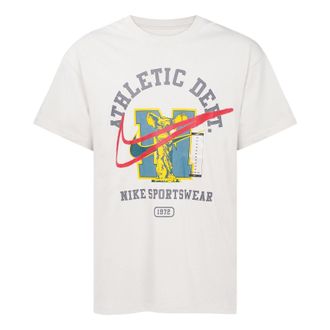 Nike Mens Nike Logo Short Sleeve Light Grey T-Shirt DC2742-072