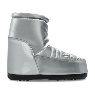 Moon Boot MB Icon Low Nolace Comet Chrome - - Shoes - Donna - Grigio - 39 EU