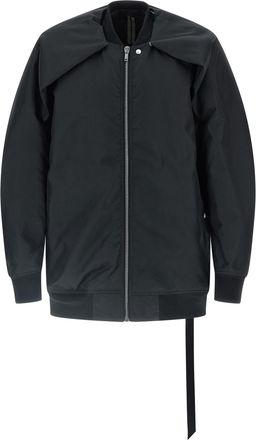 Rick Owens Mens Convertible Jumbo Peter Flight Bomber Jacket
