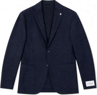 Lubiam Wool-Blend Tailored Jacket