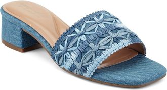 Easy Spirit Rosario Slide Sandal in Medium Blue at Nordstrom, Size 8.5