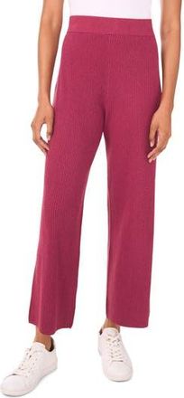 Halogen Rib Pull-On Pants in Red Wine Heather at Nordstrom Rack, Size X-Small