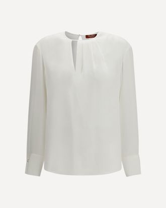 Max Mara Crewneck Blouse Female 42