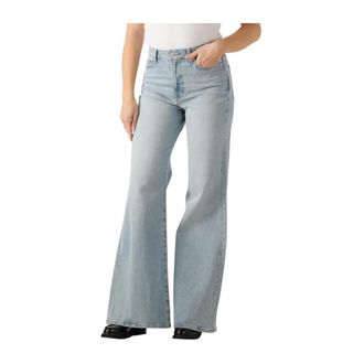 7 For All Mankind Dames, Jeans, Zwart, Maat: W27 Katoen