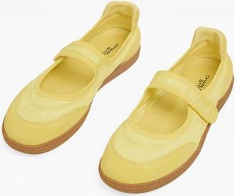 Charlotte Stone Garcia Ballet Sneaker in Banana at Nordstrom, Size 11