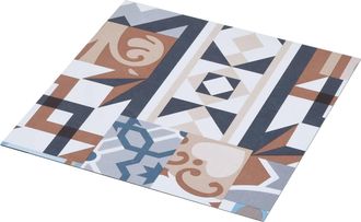 vidaXL Tablones De Suelo Autoadhesivos Patr&oacute;n Mono 30,5 X 30,5 Cm Vidaxl