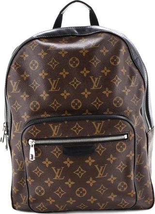 Louis Vuitton Josh Macassar Monogram Canvas backpack - Zwart
