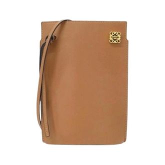 Loewe Pre-owned Cross Body Bags, female, Brown, Size: ONE SIZE Pre-owned Shoulder bag