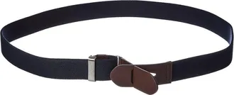 Tod's TodS Canvas & Leather Belt