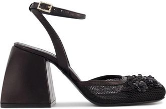 Nodaleto Bulla Camille 90mm embellished pumps - women - Leather - 38.5 - Black