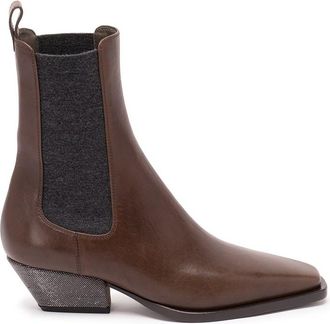 Brunello Cucinelli Ankle Boots With Heels