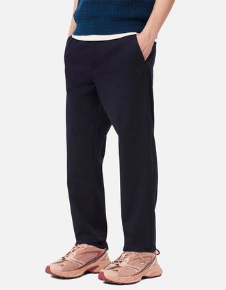 Lacoste Mens Lacoste XH0062 Relaxed Chino Pant - Navy - Size: 33/32